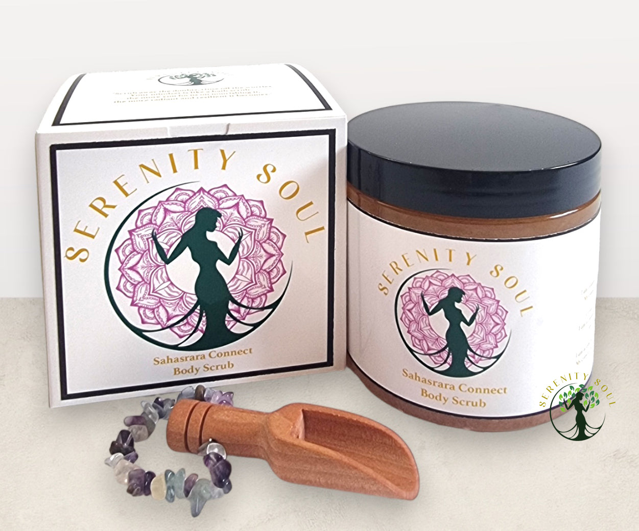 Sahasrara Connect Chakra Body Scrub