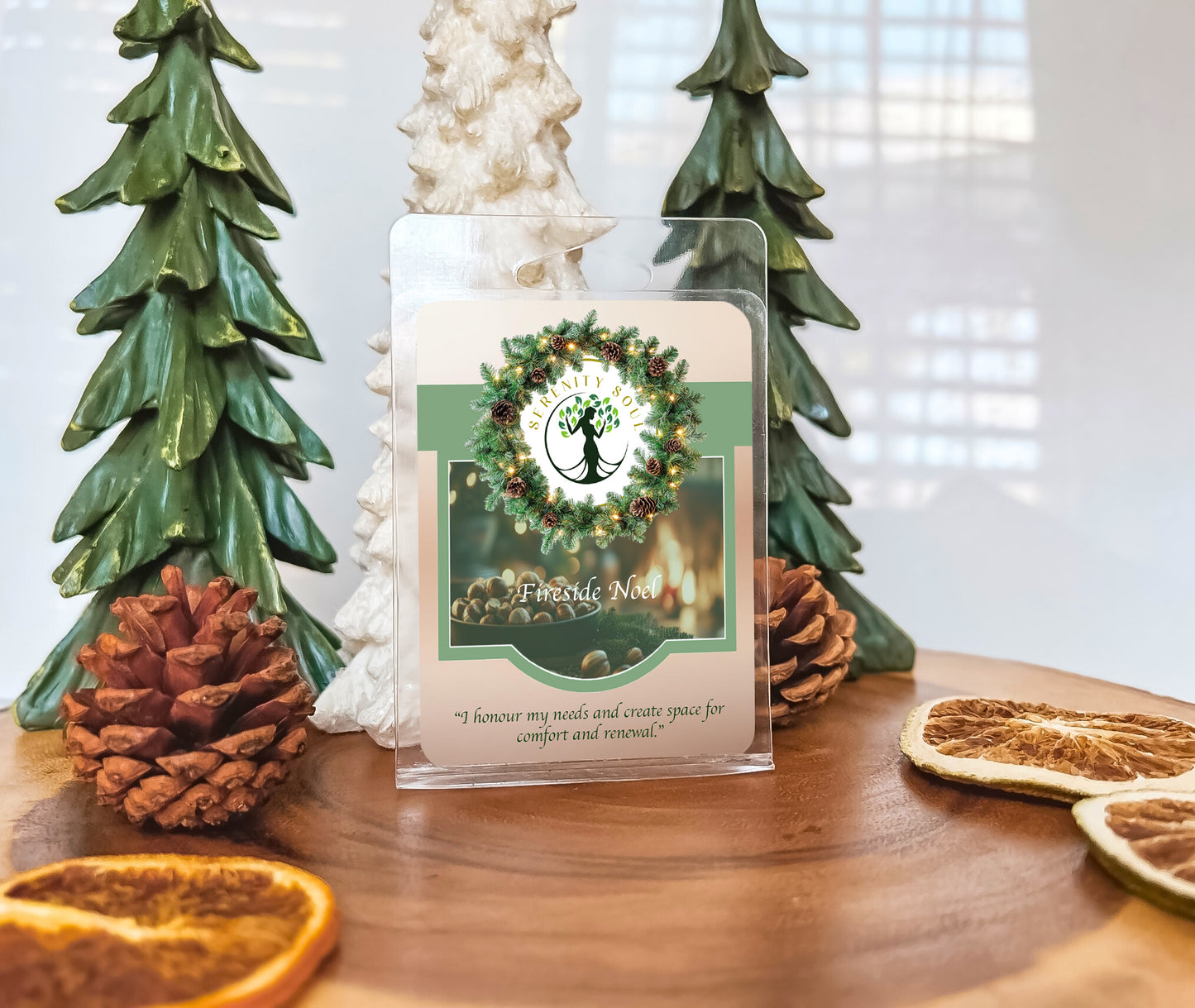Luxury Christmas Wax Melt Fireside Noel