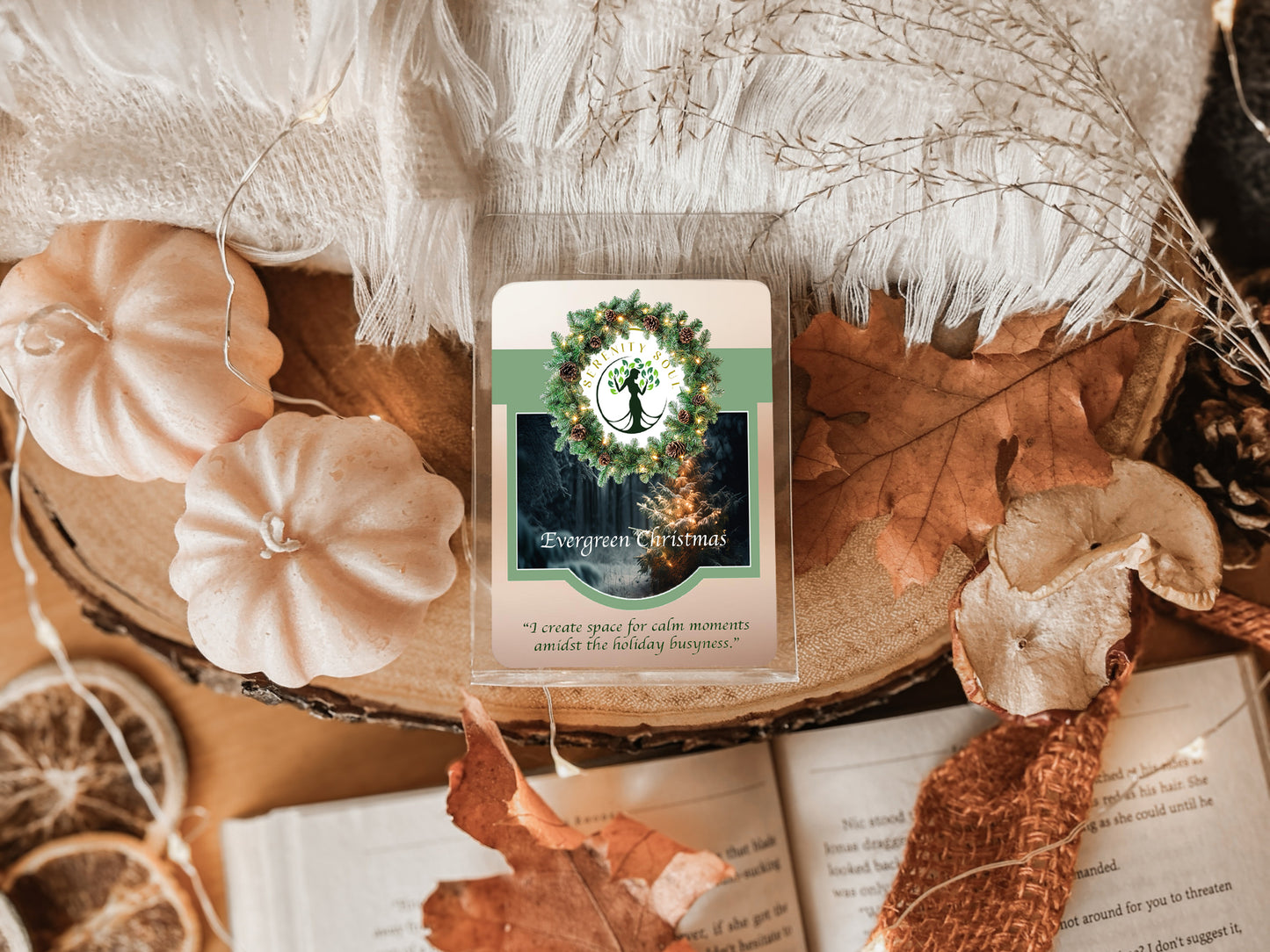 Luxury Christmas Wax Melt Evergreen Christmas