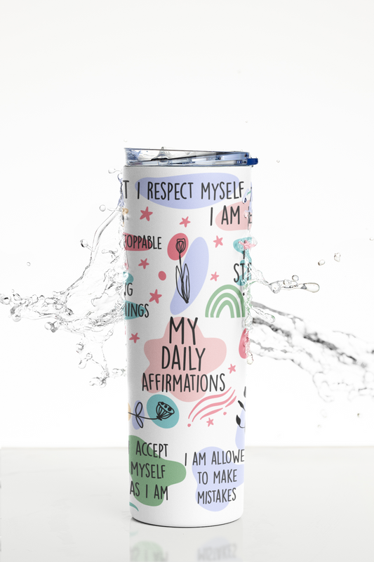 Daily Affirmations Tumbler