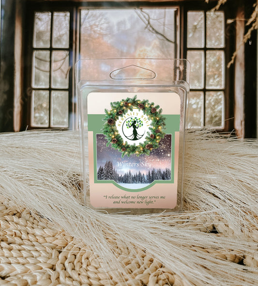 Luxury Christmas Wax Melt Winter Sky